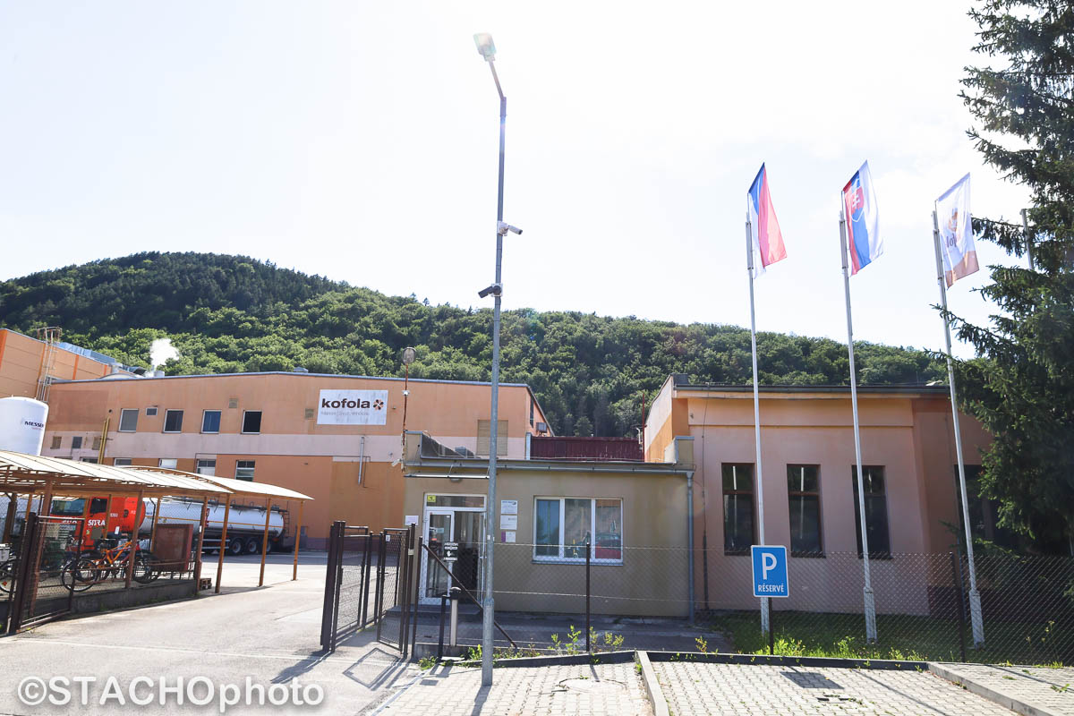 Fabrika Kofola CeskoSlovensko v Rajeckej Lesnej