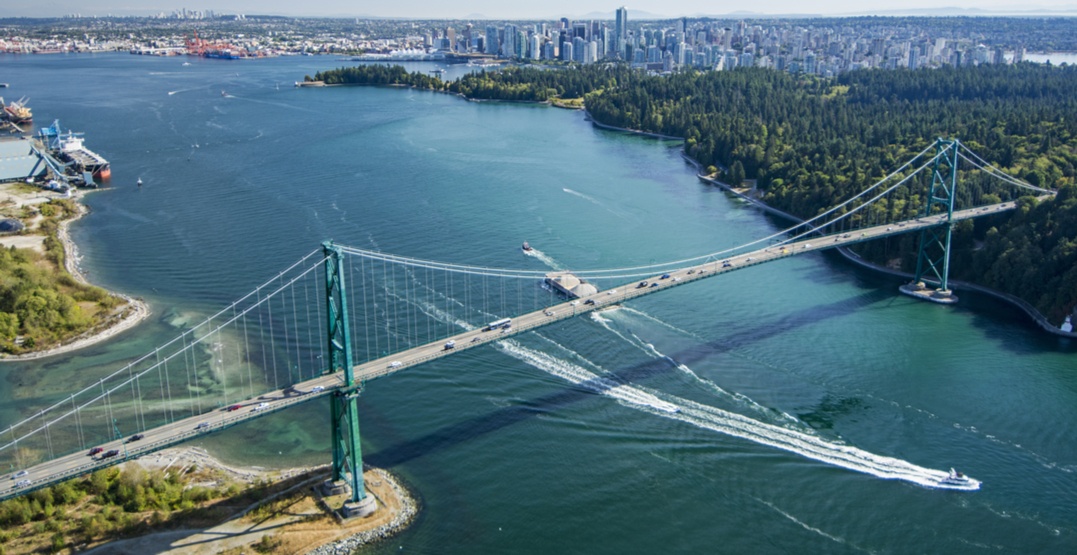 Most samovrahov vo Vancouveri